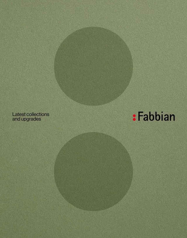 Titelseite: Fabbian · Katalog 2027