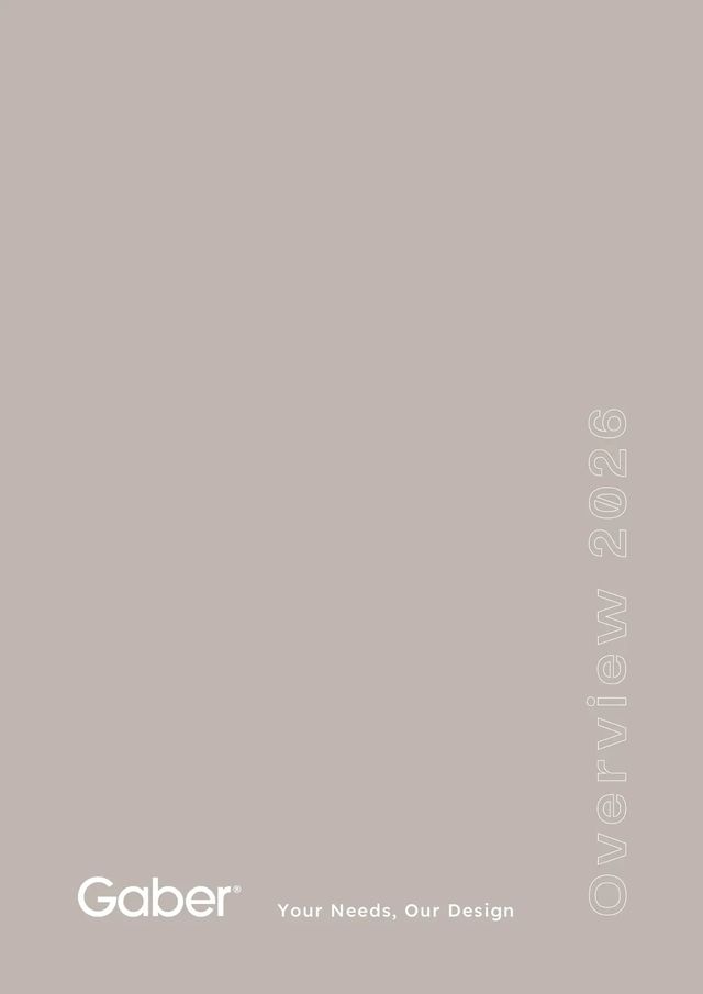 Titelseite: Gaber · Overview 2026