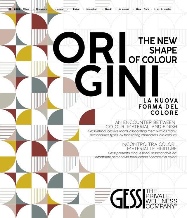Titelseite: Gessi · Origini (catalogue)