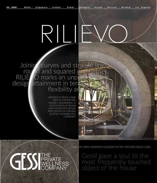 Titelseite: Gessi · Rilievo (catalogue)