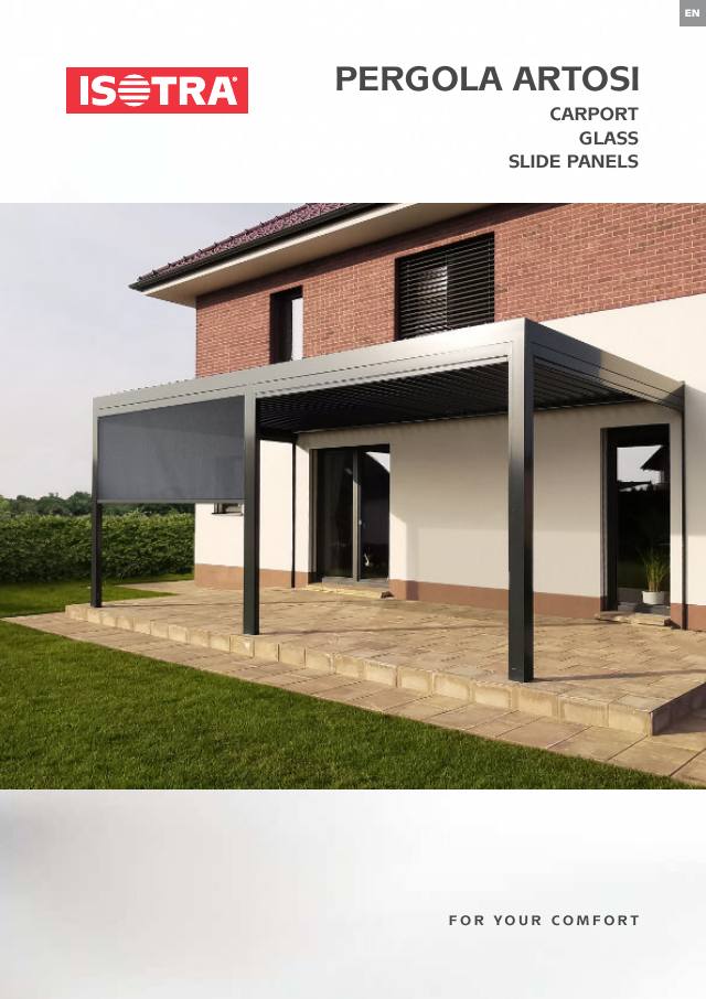Couverture : ISOTRA Pergolas · ARTOSI (prospectus)