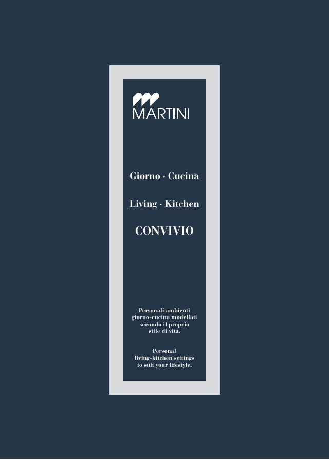 Couverture : Martini · Convivio, séjour et cuisine contemporains