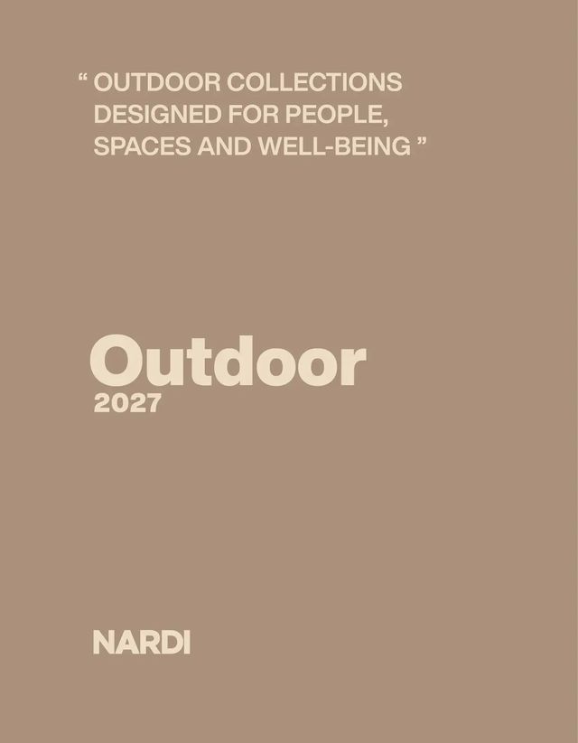 Titelseite: Nardi · Outdoor 2027
