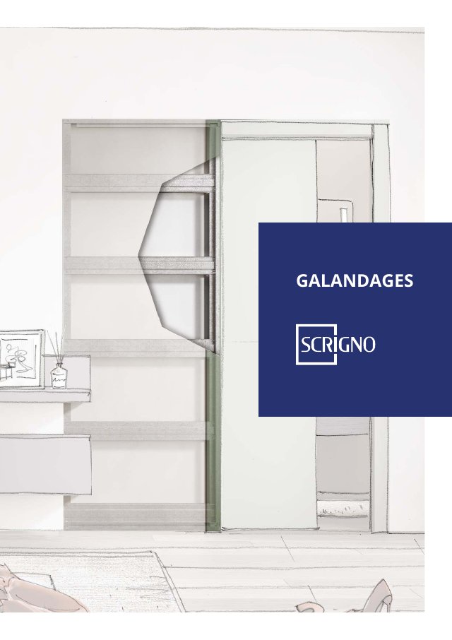 Couverture : Scrigno · Galandages (brochure 2024)