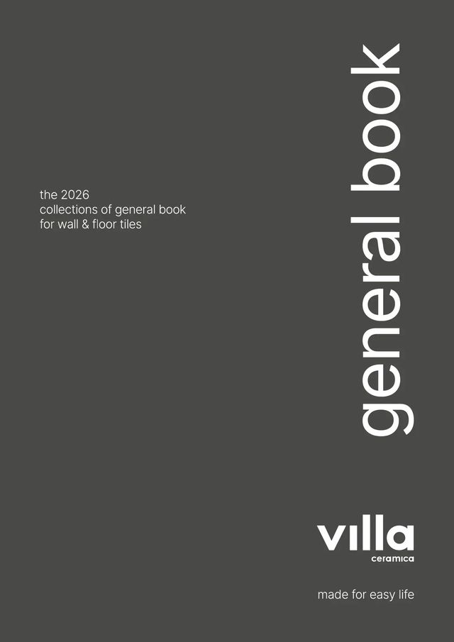 Titelseite: Villa Ceramica · Catálogo general 2026