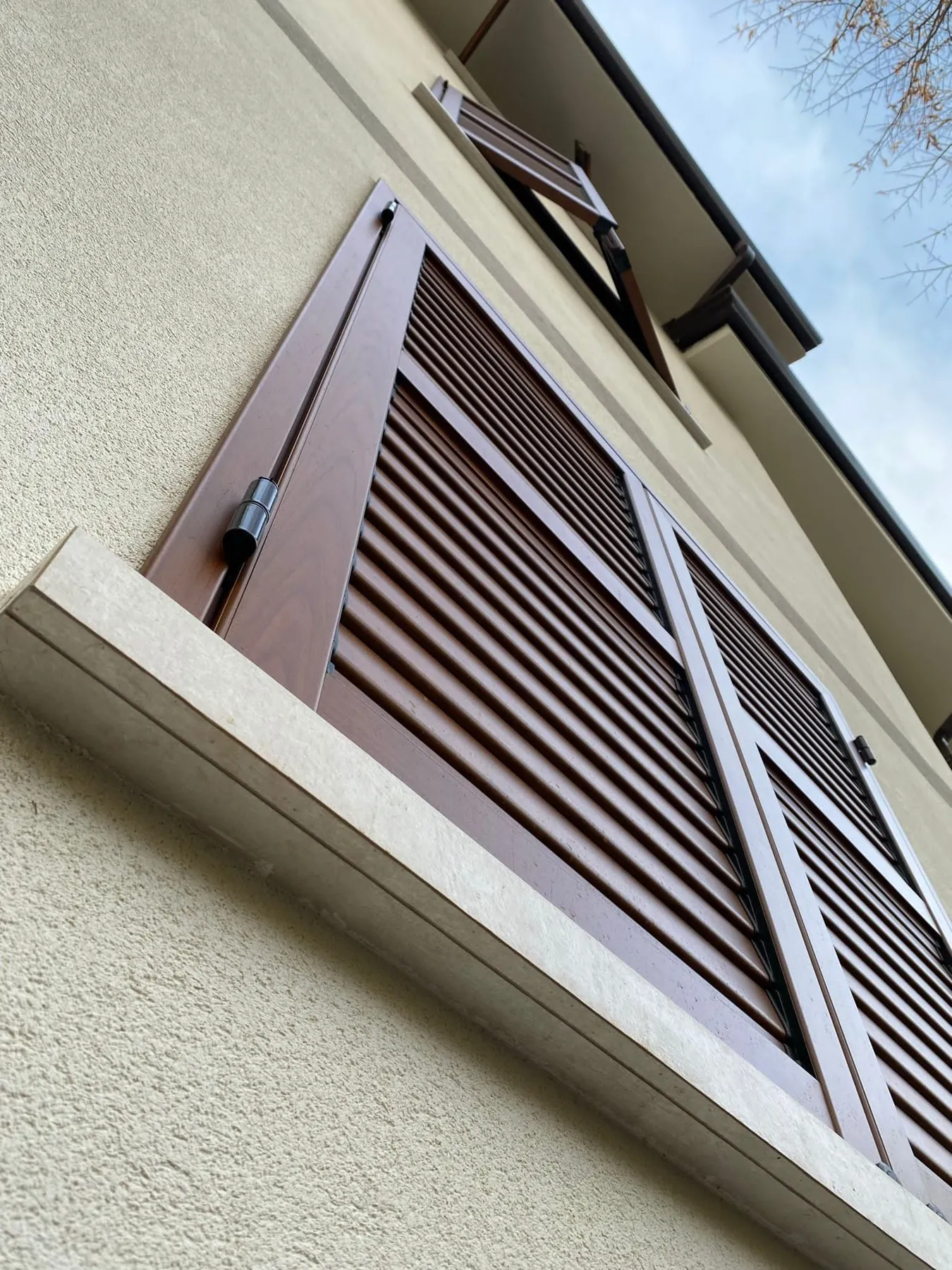 Détail de façade et volets · © Imarvi Design