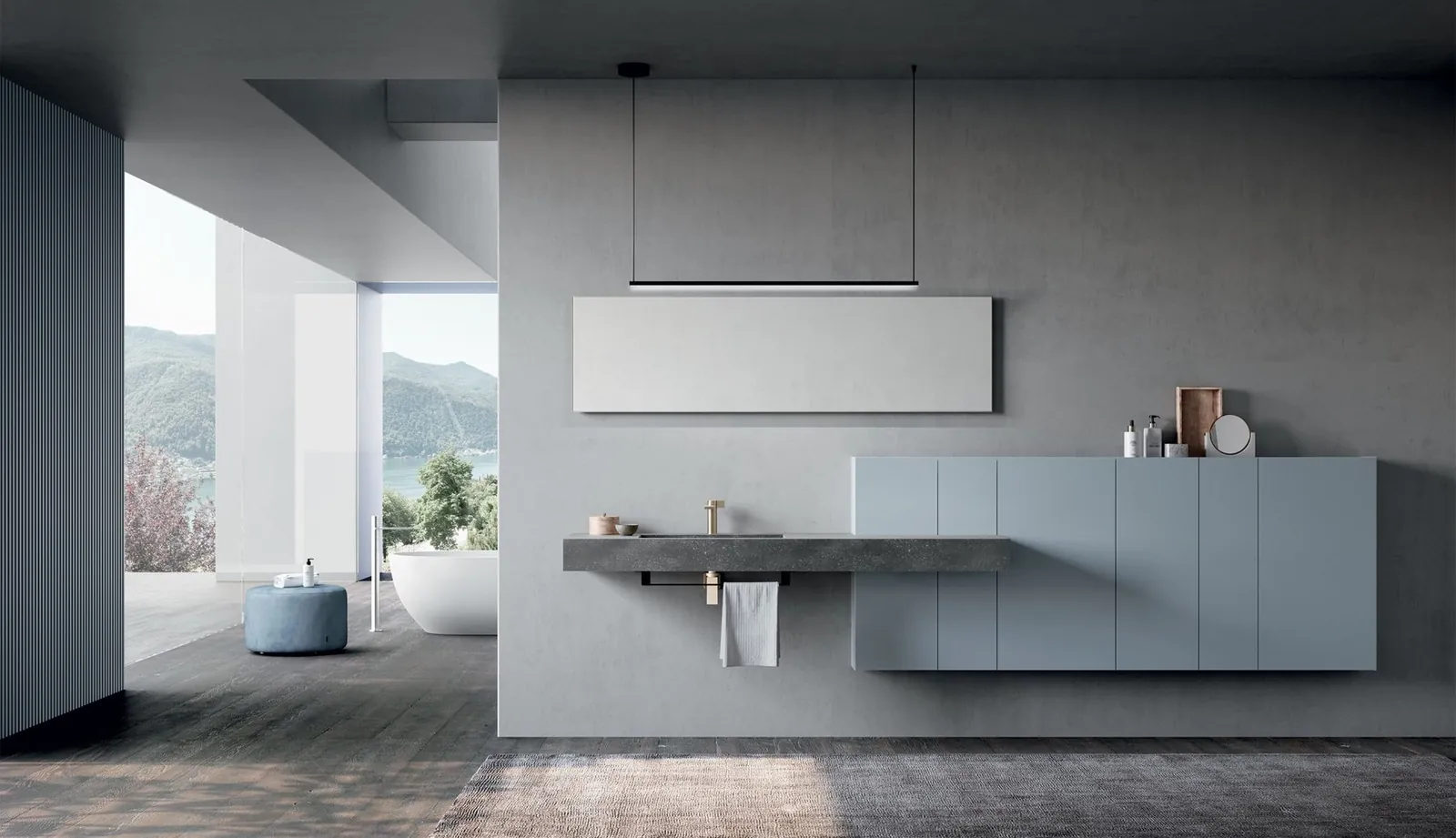 Made-to-measure grey composition · © Baxar