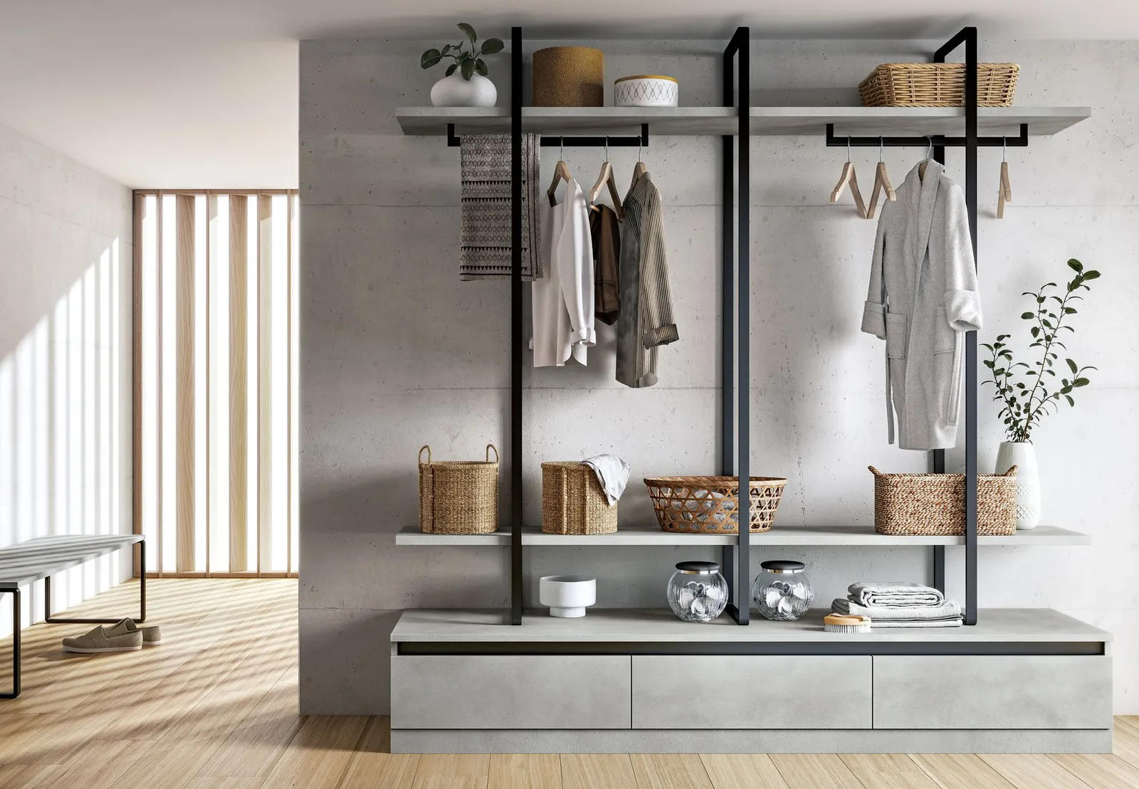 Utility room and storage · © Synergie Bagni