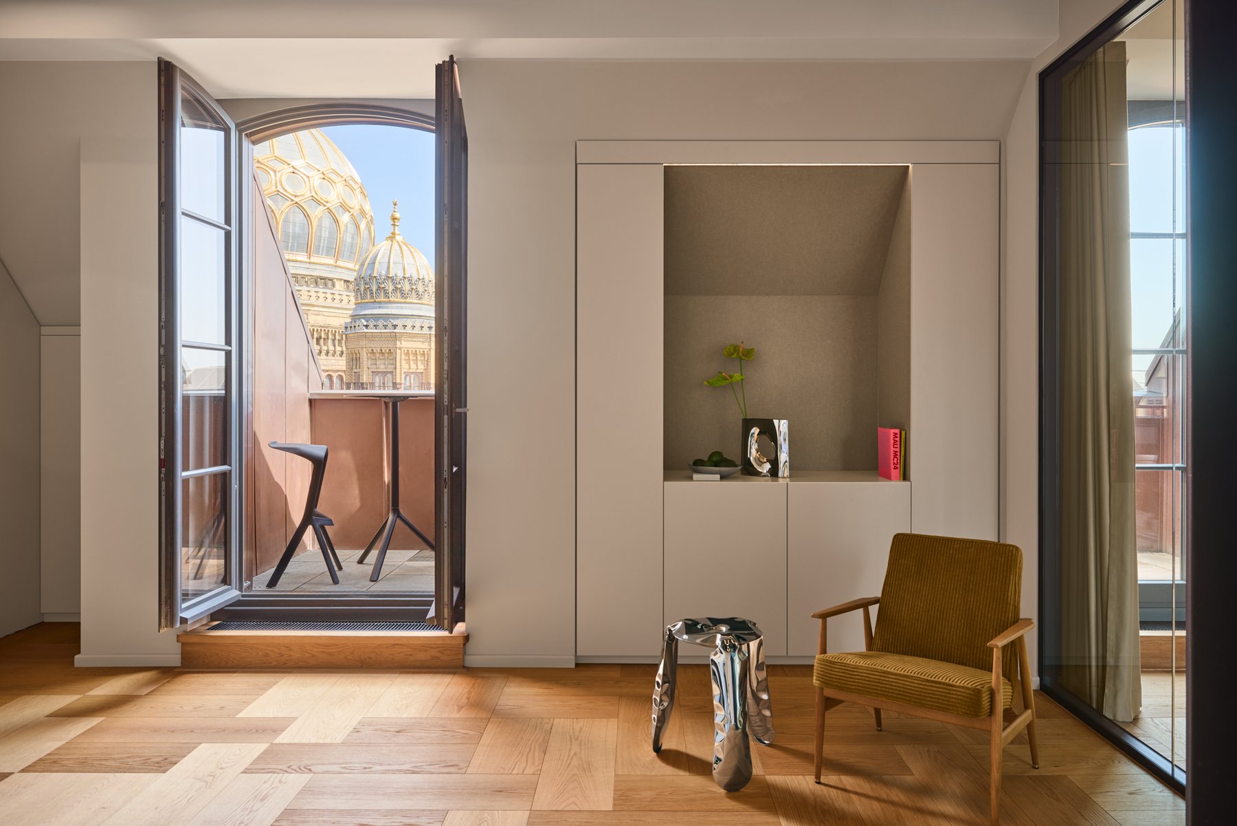 Parquet posato a spina ungherese · © Bauwerk