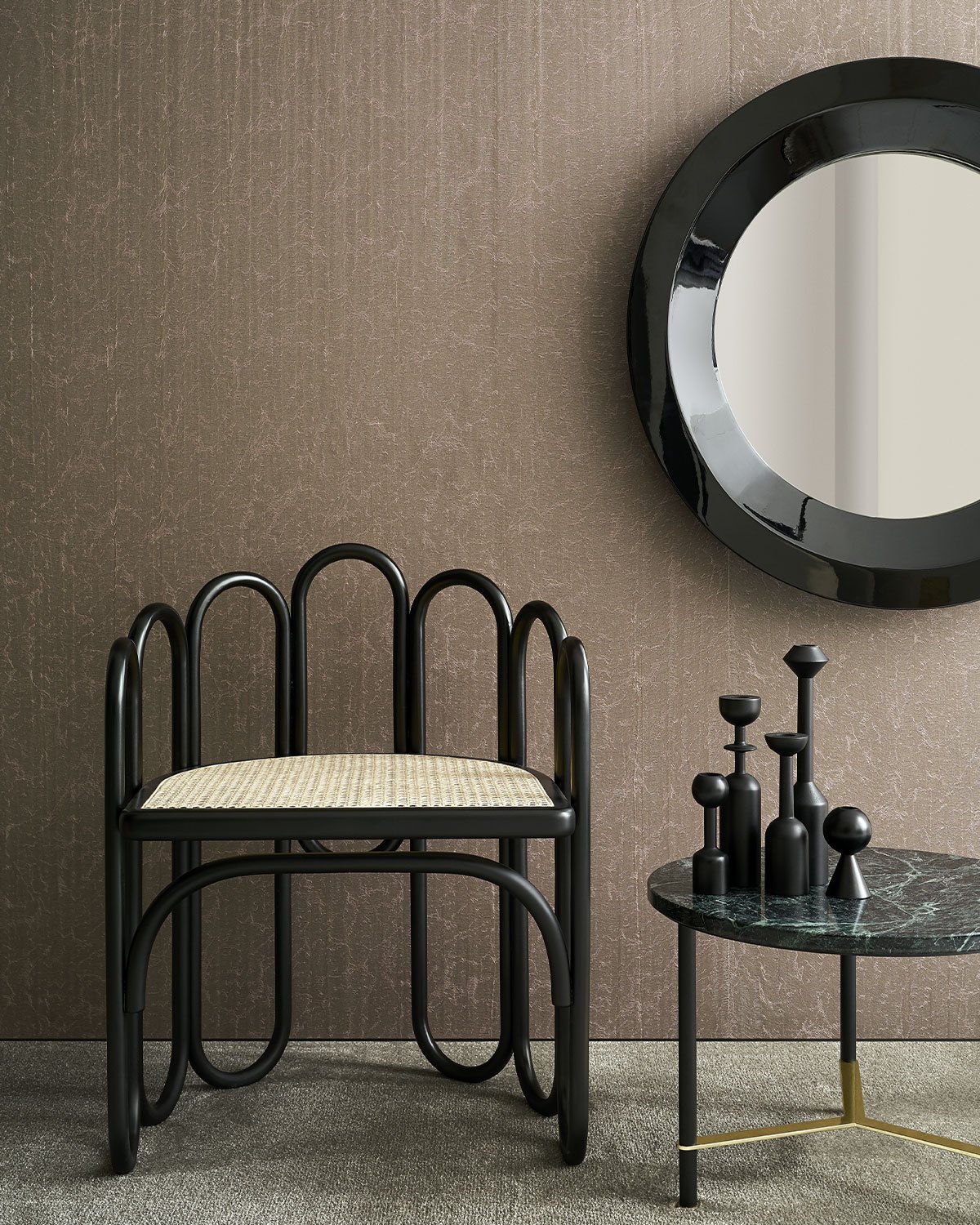 Plissé verticale Amsterdam · © Giardini Wallcoverings