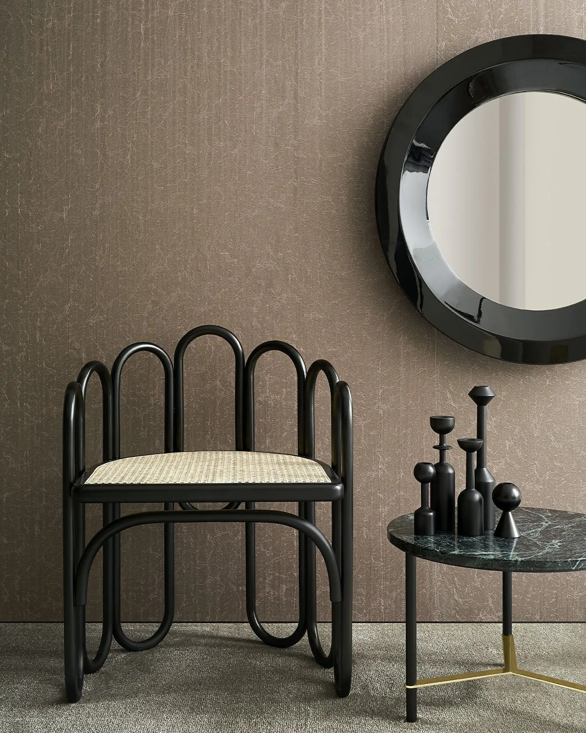Plissé verticale Amsterdam · © Giardini Wallcoverings