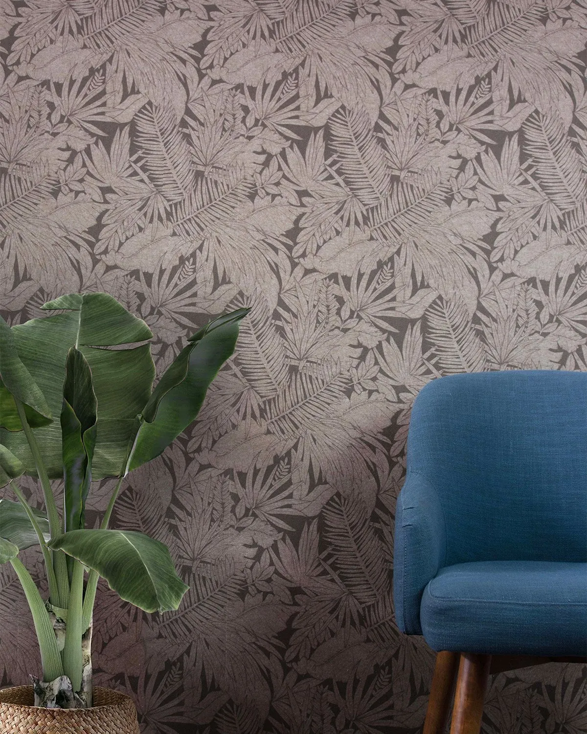 Feltro di lana Botanical · © Giardini Wallcoverings