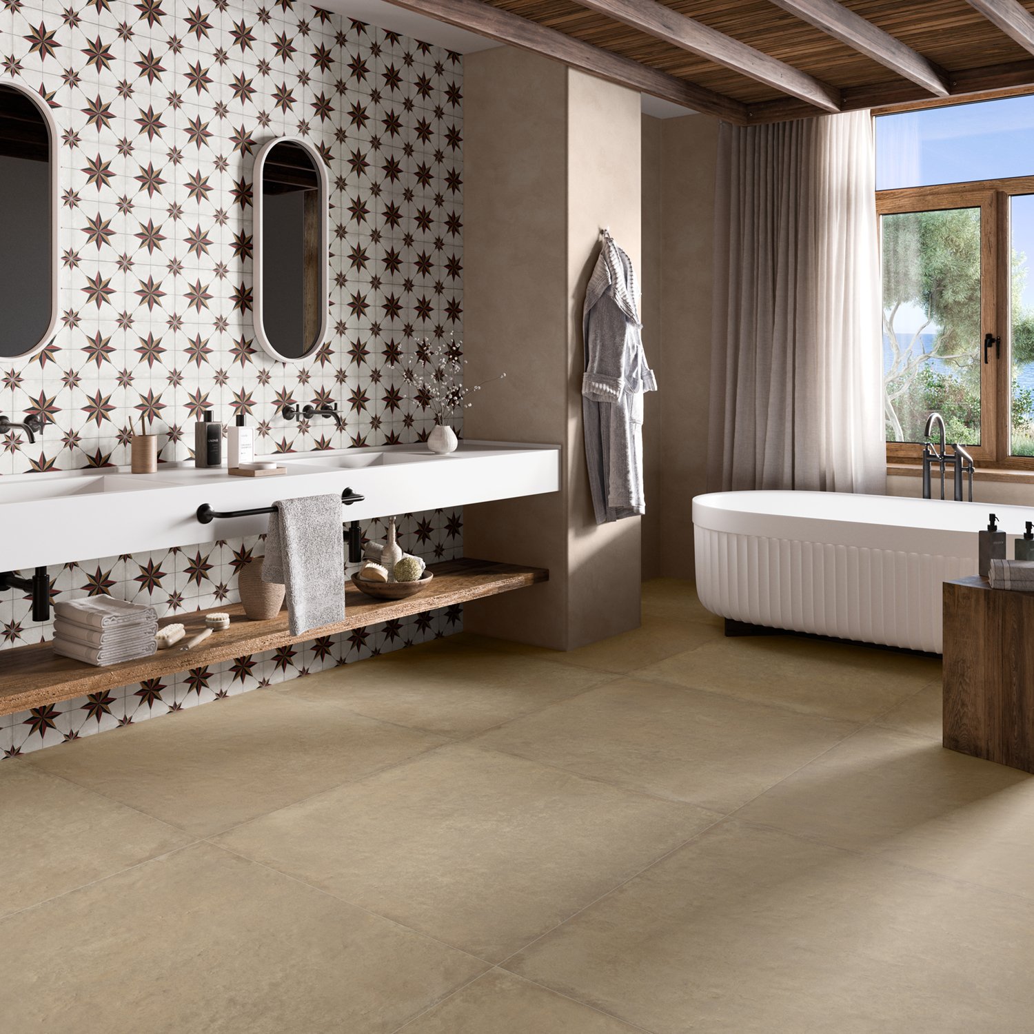 Bagno Lone Star Warm · © Villa Ceramica