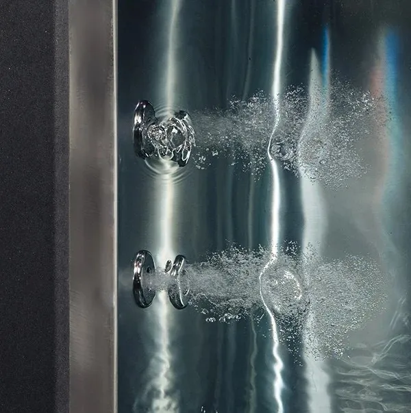 Hydromassagedüse aus Chromstahl