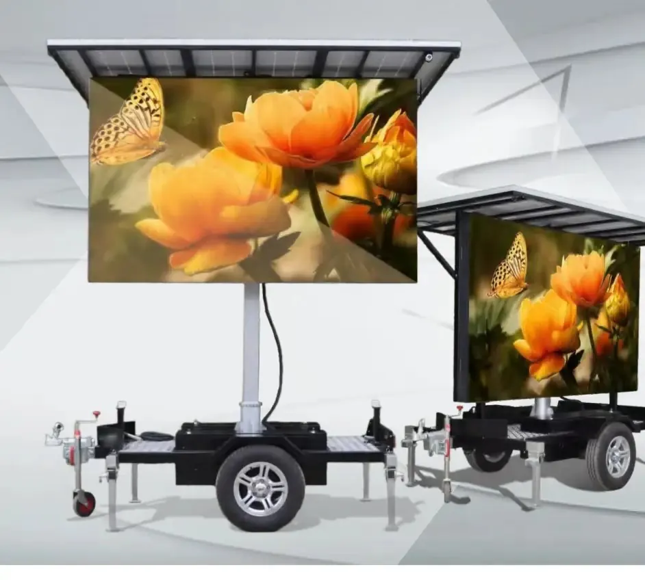 IndigoLED Solar Trailer – Bild: Indigo Solar