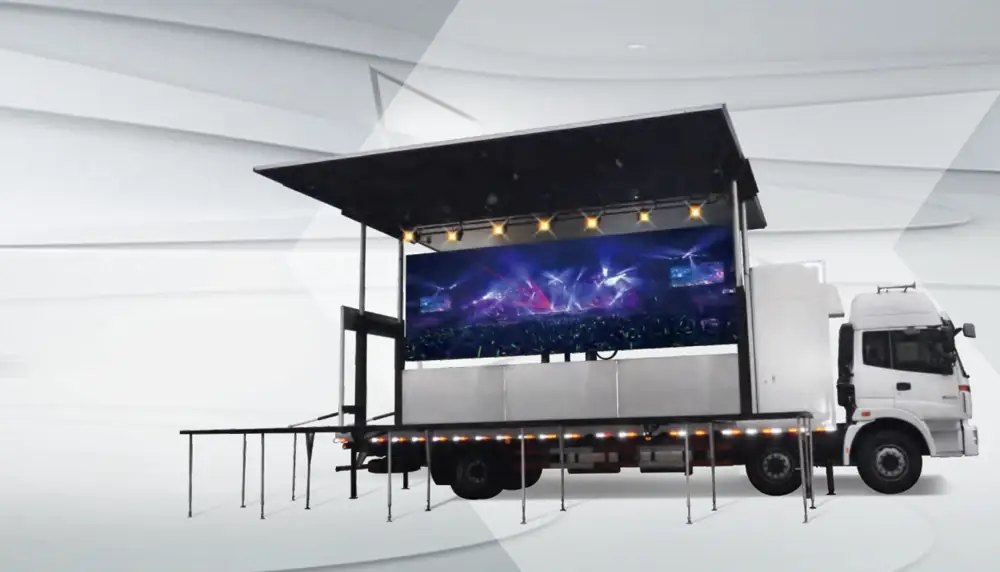 IndigoLED Stage Truck – image: Indigo Solar