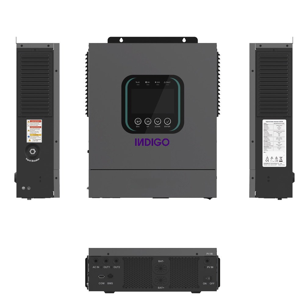 6.5 kW hybrid inverter – image: Indigo Solar