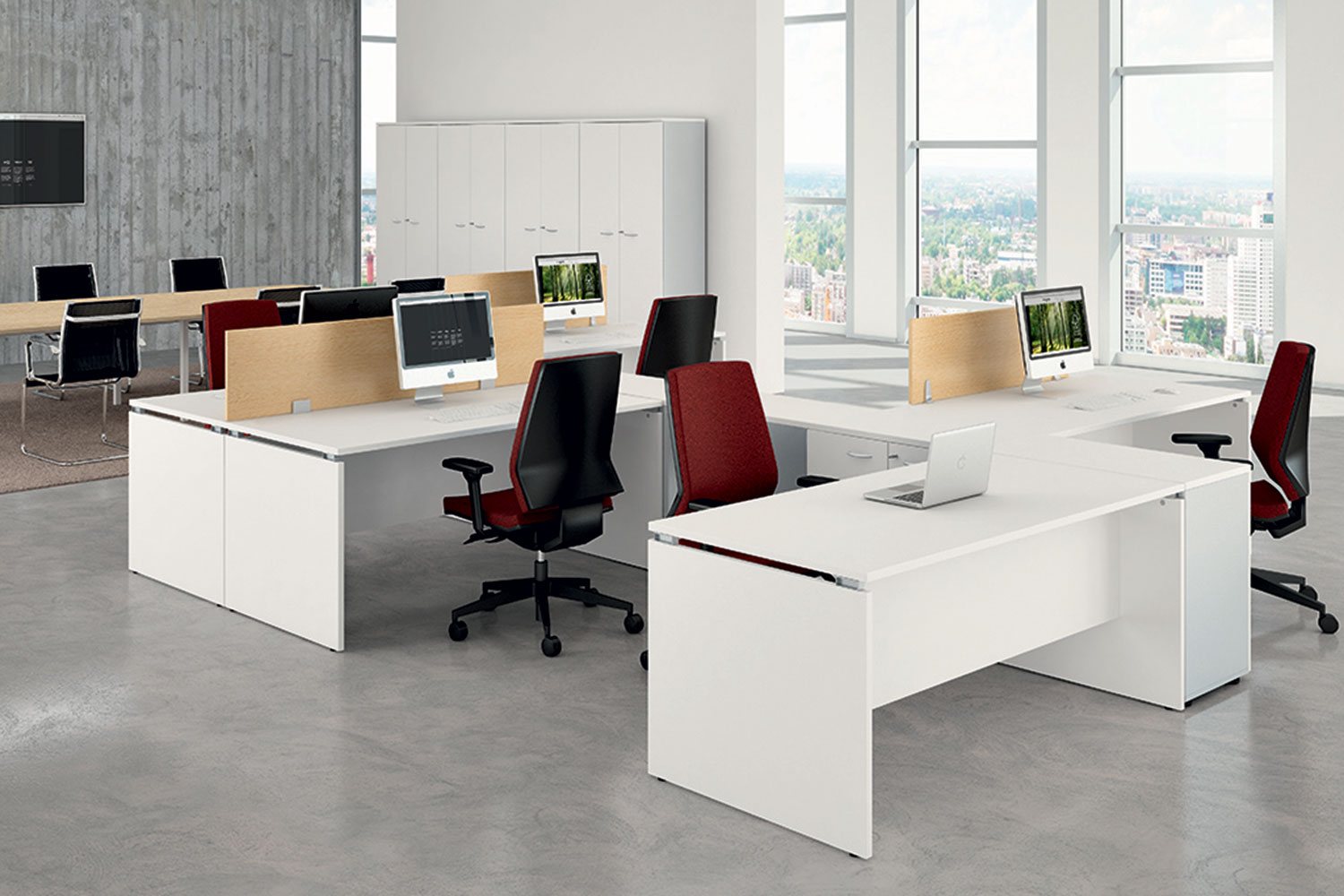 Shared workstations · © Quadrifoglio