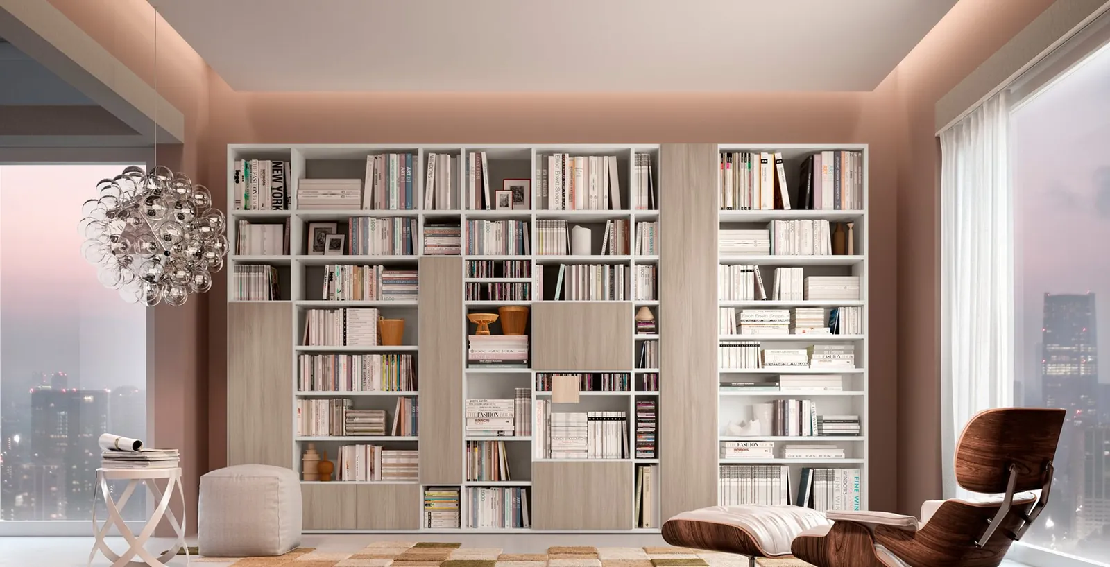 Bücherregal nach Mass · © Ferrimobili