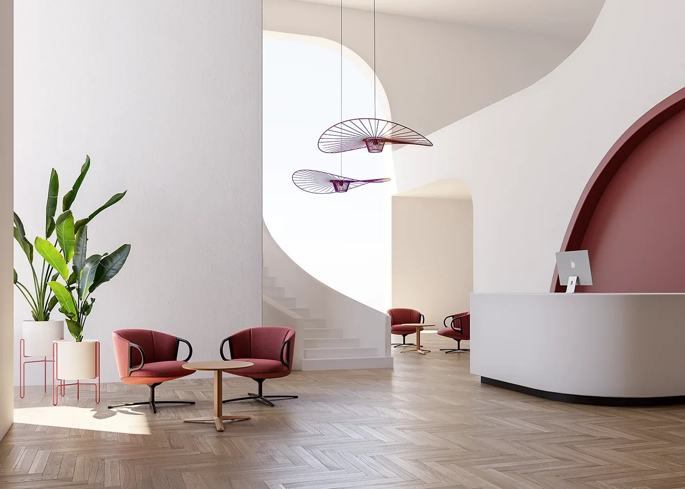 Colourful lounge chairs · © Gaber