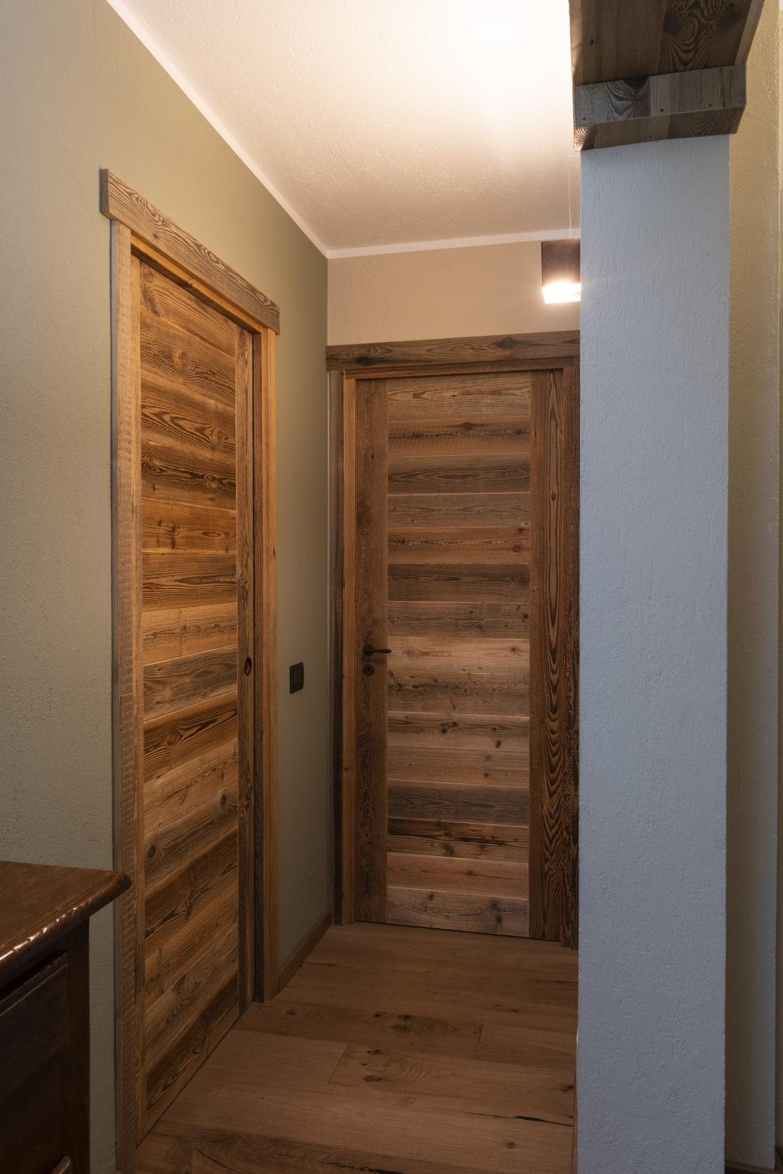 Interior doors in solid wood · © F.lli Alberto