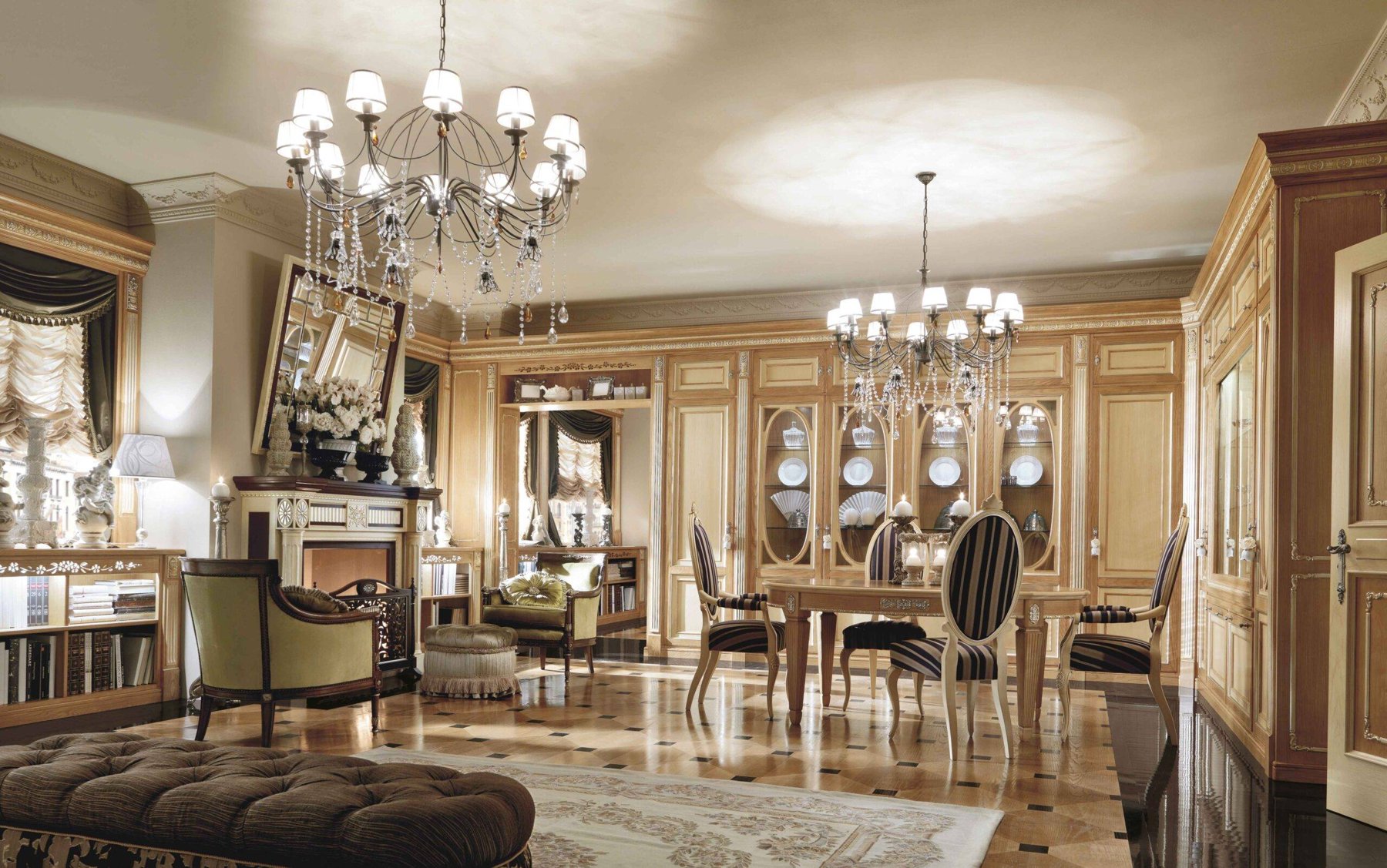 Living and dining room