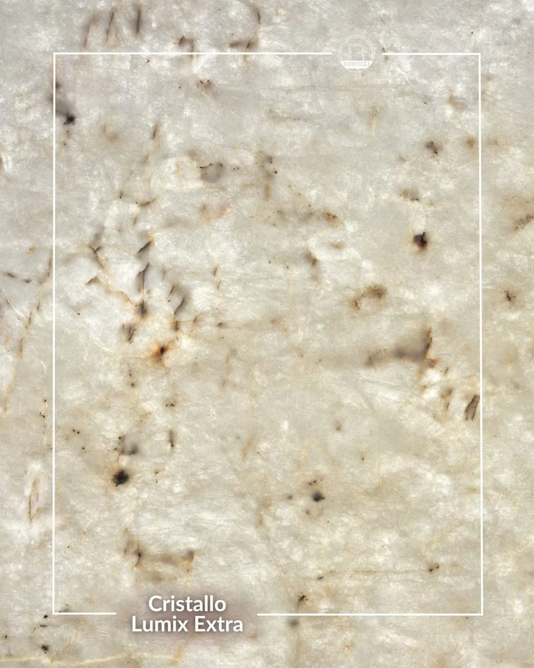 Cristallo Lumix Extra slab, cristallo