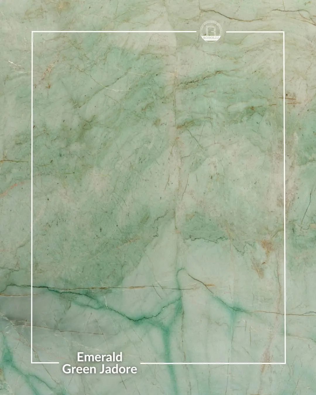 Emerald Green Jadore slab, natural stone