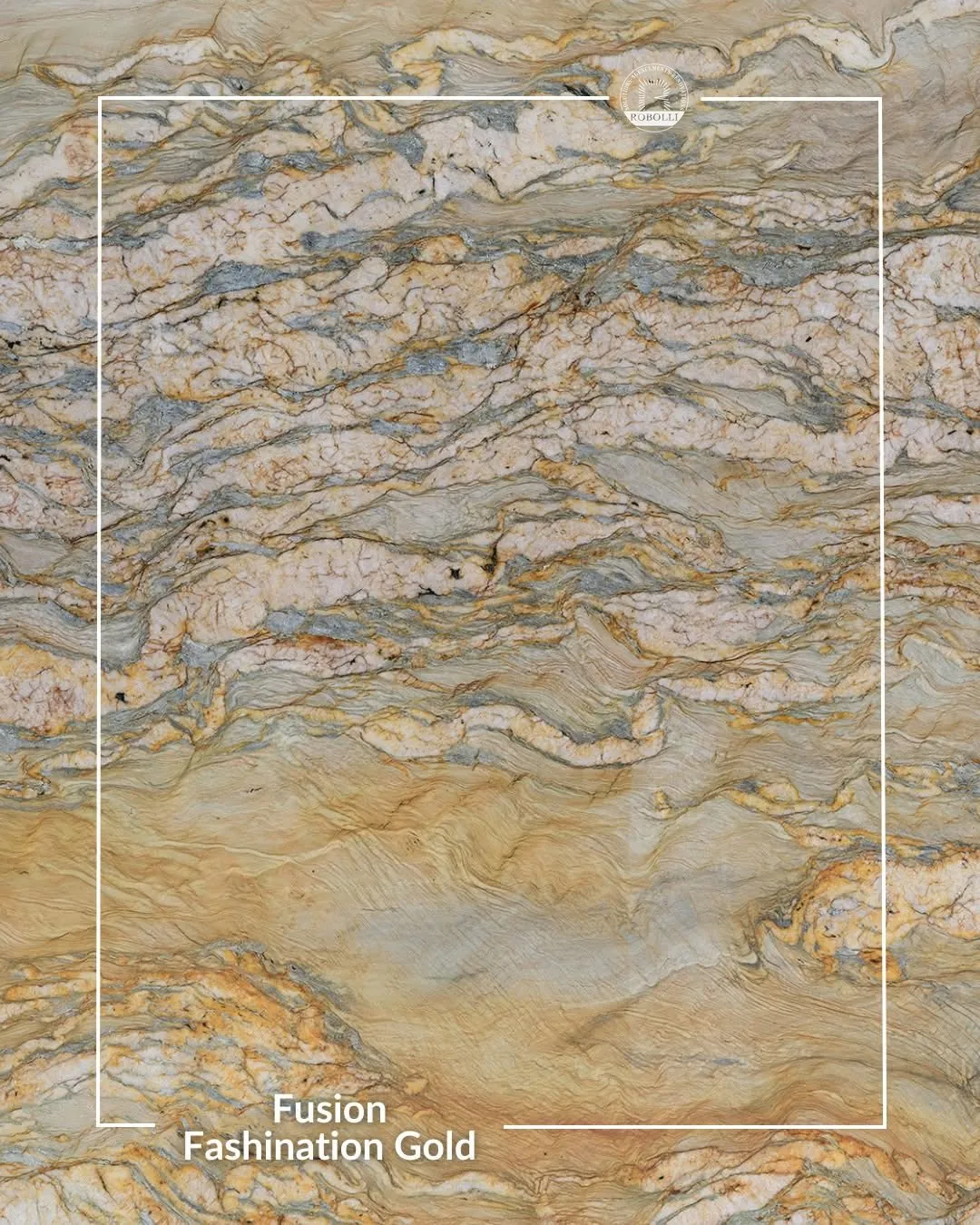 Fusion Fashination Gold slab, fusion