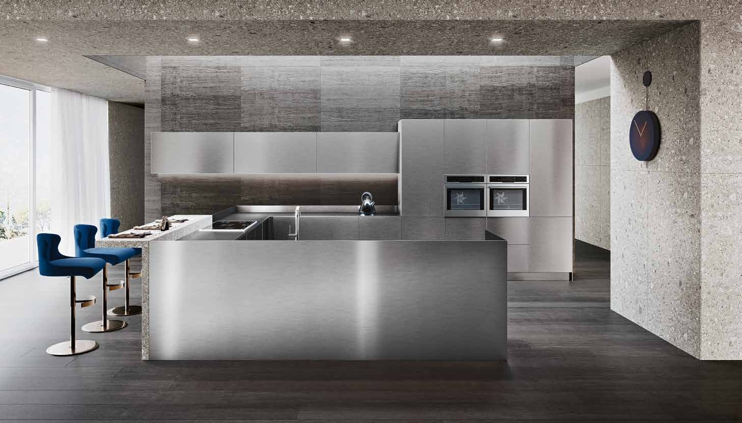 Vittinox Aria stainless steel kitchen