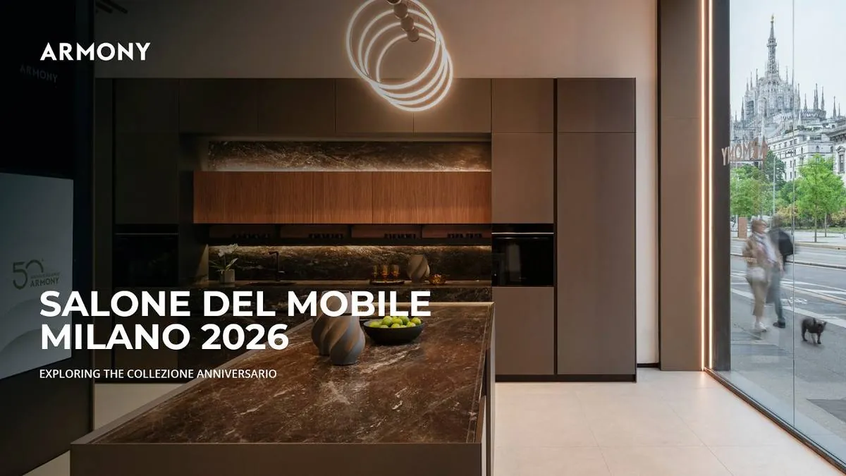 Videovorschau: Armony Code auf dem Salone del Mobile 2026