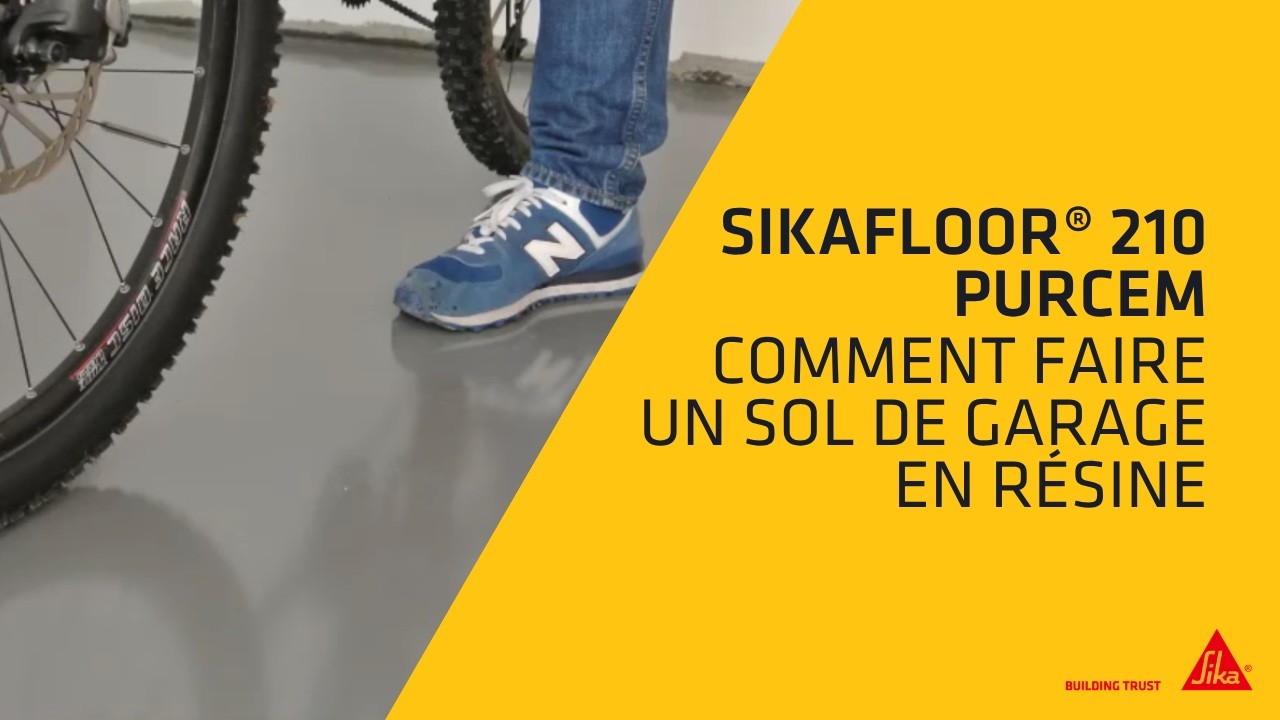 Videovorschau: Harzgaragenboden: Sikafloor-210 PurCem